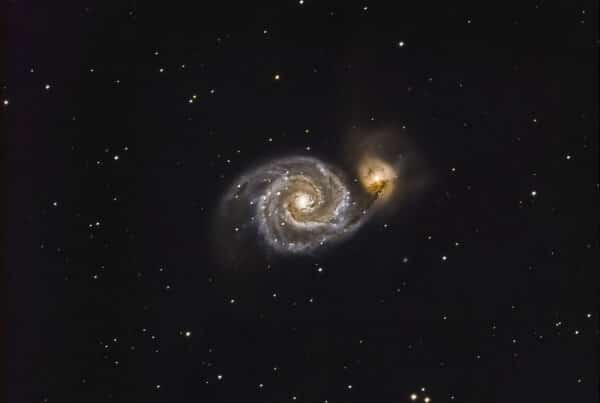 Galaxie des chiens de chasse (M51)