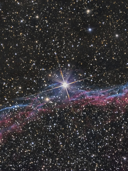 Petite dentelle du cygne (NGC 6960)